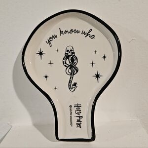Rae Dunn Harry Potter You Know Who Spoon Rest Voldemort Dark Mark Design